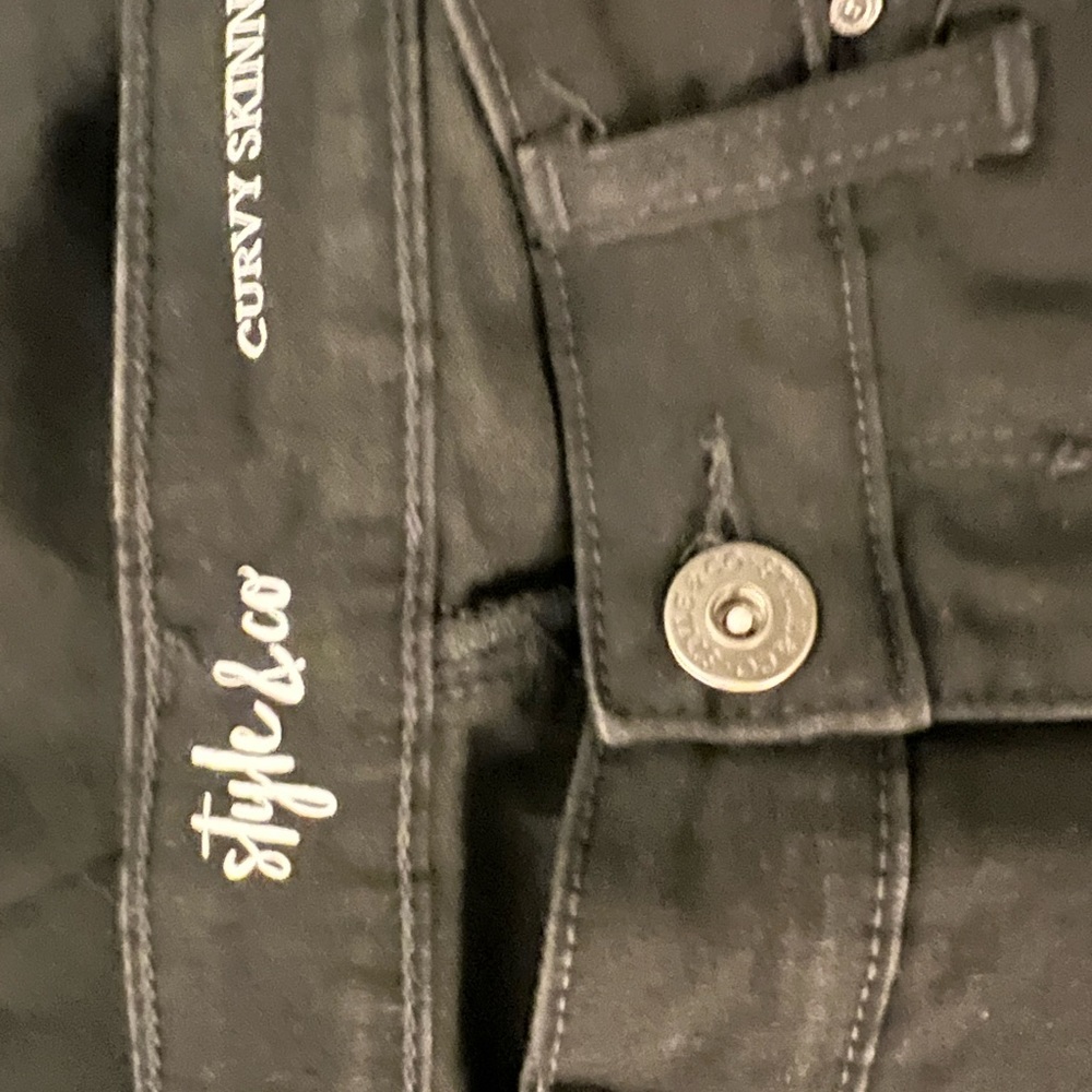Like new Style &co black jeans